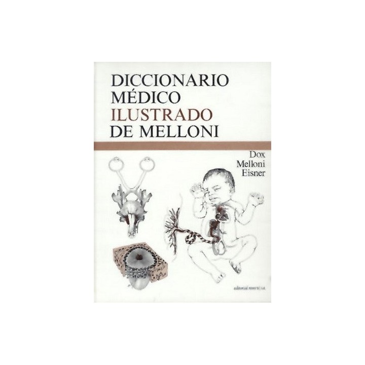 Diccionario De Medico Ilustrado de Melloni